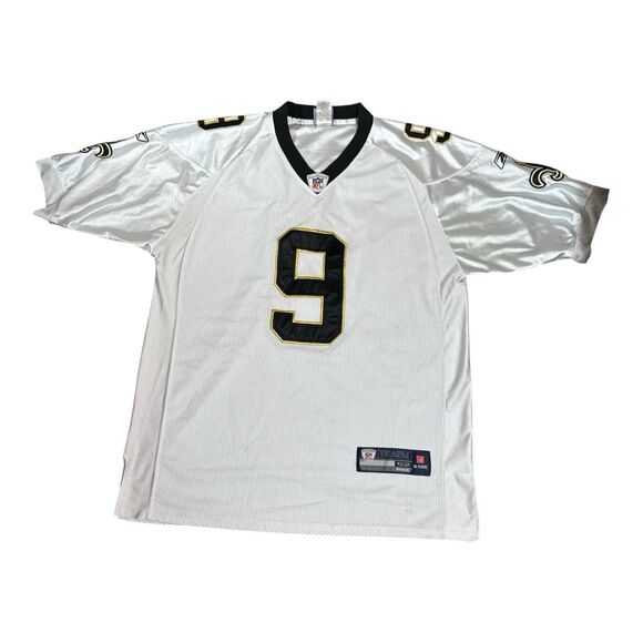 Reebok Other - Y2K Drew Brees Jersey New Orleans Saints White Reebok NFL Football Sz 52